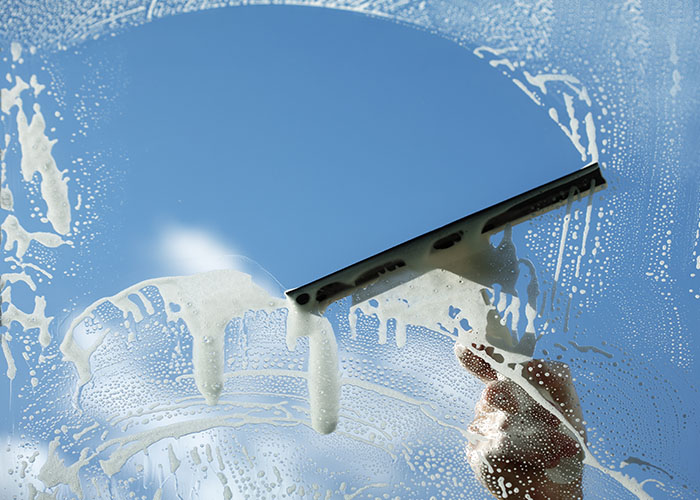 Lavage de vitres toute hauteur